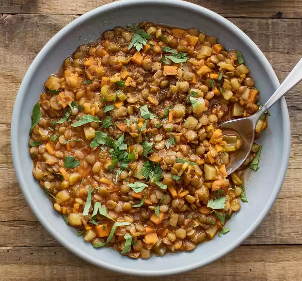 Smoky Vegan Lentil Stew