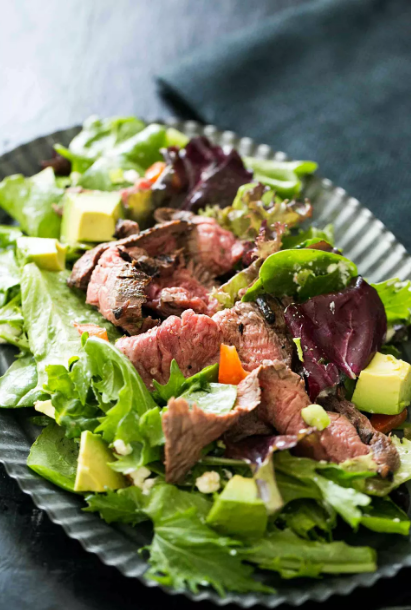 Easy Steak Salad with Lemon Vinaigrette