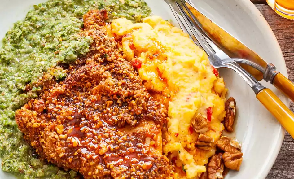 Award-Winning Pecan-Crusted Nashville Hot Chicken