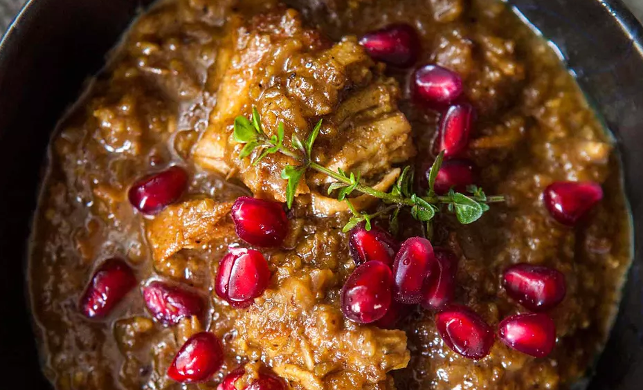 Persian Pomegranate Chicken (Fesenjan)