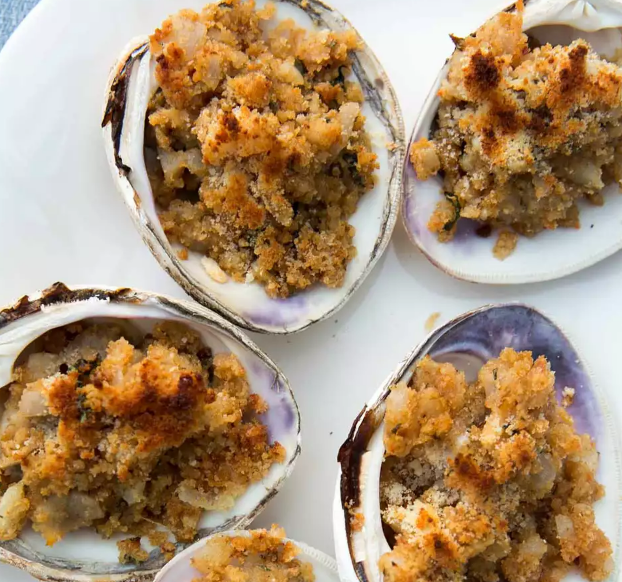 Baked Stuffed Clams