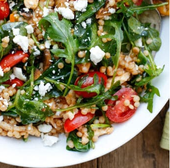 Summer Israeli Couscous Salad