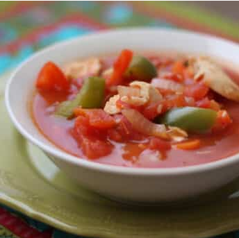 Spicy Chili Chicken and Vegetable Soup