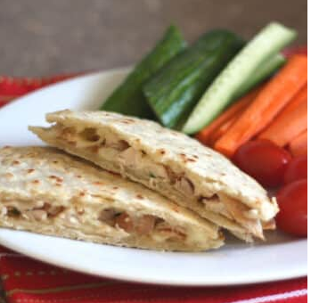 Asian Chicken Quesadillas