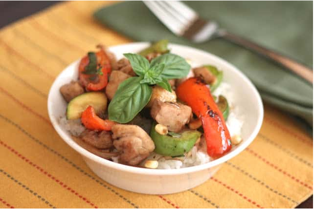 Italian Balsamic Chicken Stir Fry