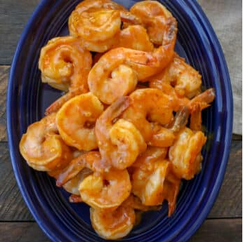 Spicy Orange Garlic Shrimp