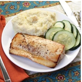 Sauteed Ono (or Tilapia) with Balsamic Butter Sauce