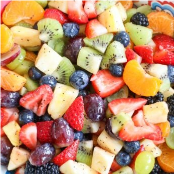 Rainbow Fruit Salad