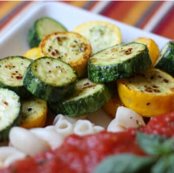 Simple Sauteed Summer Squash