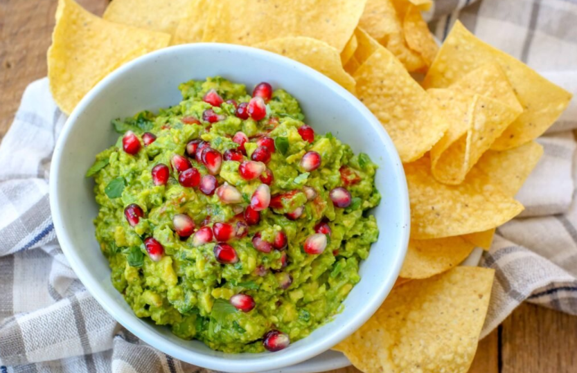 Pomegranate Guacamole {a.k.a. The Best Guacamole That You Never Knew You Needed}