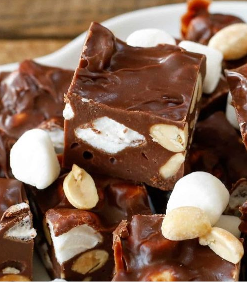 Rocky Road Fudge