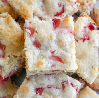 Strawberry Rhubarb Cake