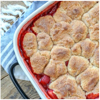 Strawberry Cobbler