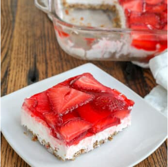 Strawberry Pretzel Salad