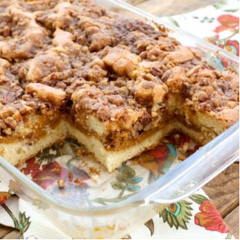 Layered Pumpkin Coffee Cake