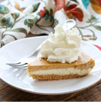 Pumpkin Cheesecake Pie