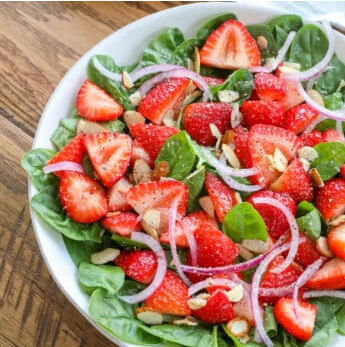 Strawberry Spinach Salad