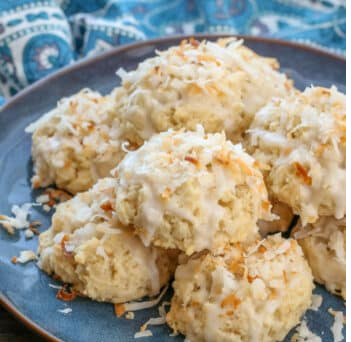 Coconut Scone Cookies