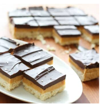 Millionaire Bars {traditional and gluten free recipes}