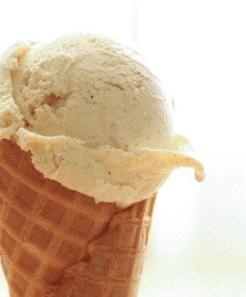 Cinnamon Ice Cream – French Custard Style