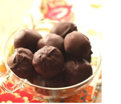 German Chocolate Cake Truffles