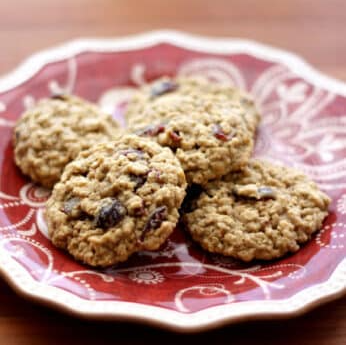 Orange Spice Oatmeal Cookies {traditional and gluten free recipes}