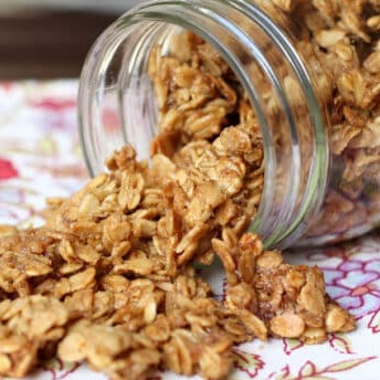 Chewy Oatmeal Toffee Cookie Granola