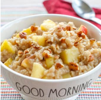 Apple Cinnamon Oatmeal