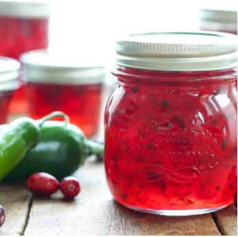 Cranberry Pepper Jam