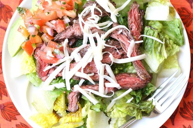 Carne Asada Steak {for salad or tacos}