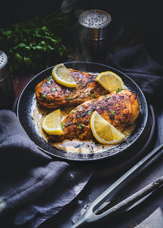 Basil and Lemon Grilled Chicken